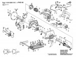 Bosch 0 603 223 302 Pks 52 Circular Hand Saw 230 V / Eu Spare Parts